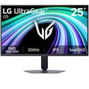 LG MONITOR IPS 25" (24.4") 16:9 FHD 200HZ 1MS HDMI DP 25G523B-B