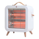 AQUECEDOR DE CHÃO DE QUARTZO EV-400,400 W, ANTI-TOMBAMENTO, BRANC