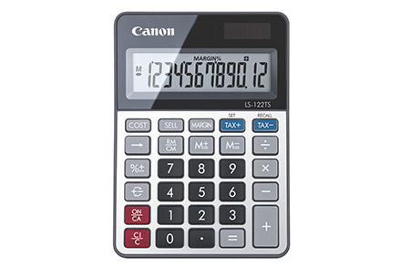 Canon LS-122TS calculadora PC Cinzento