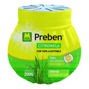 GEL COM CAPIM-LIMÃO PREBEN, TAMPA AJUSTÁVEL, 200 G
