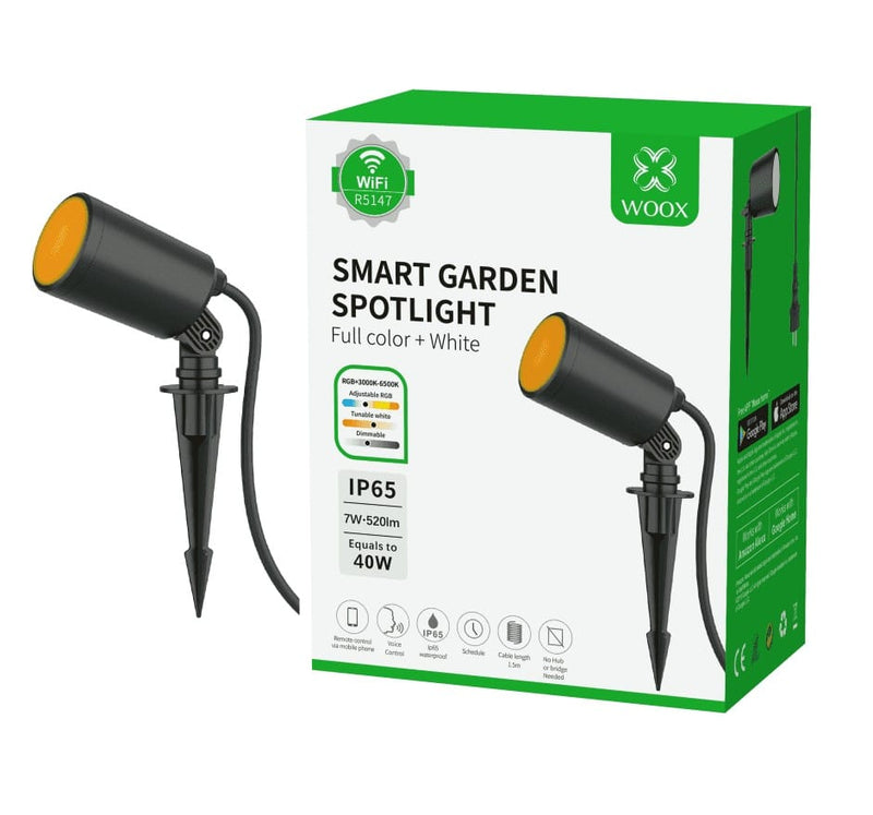 LÂMPADA INTELIGENTE JARDIM WOOX  RGB+CCT R5147