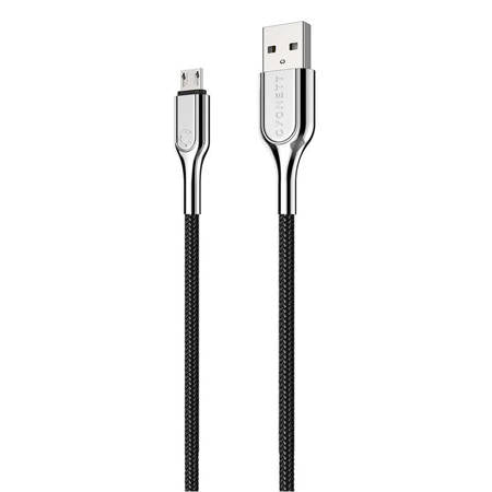 CABO USB PARA MICRO USB CYGNETT ARMOURED 12W 2M (PRETO)