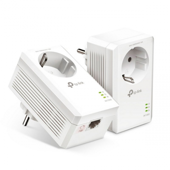 TP-Link TL-PA7017P KIT adaptador de rede PowerLine 1000 Mbit/s Et