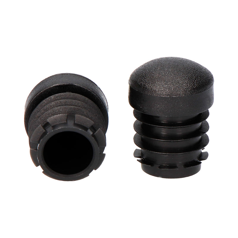 TOPO SISTEMA REDONDO PARA INTERIOR Ø22MM PRETO