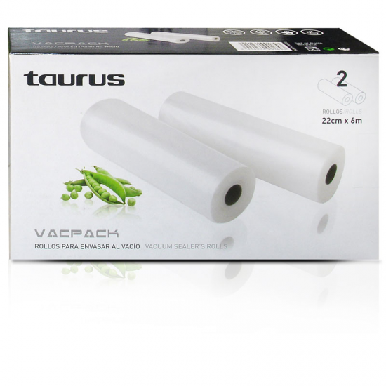 ROLOS TAURUS VAC6000 2 UNID. 22CMX6M - 999.258