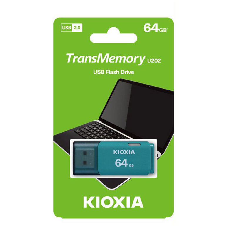 KIOXIA TRANSMEMORY U202 MEMORIA USB 2.0 64GB (PENDRIVE)