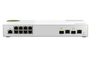 QNAP QSW-M2108-2C switch de rede Gerido L2 2.5G Ethernet (100/100