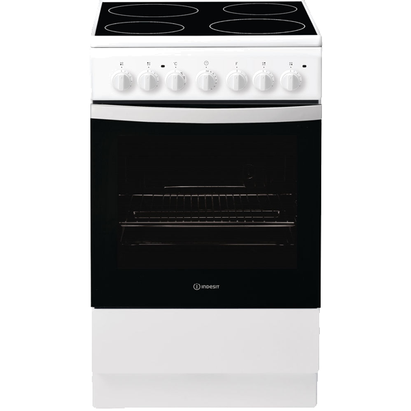 Indesit IS5V4PHW/E fogão Fogão independente Branco A