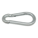 MOSQUETÃO BOMBEIRO, SEM SEGURANÇA, MSQ01, AÇO GALVANIZADO, 5 X 50