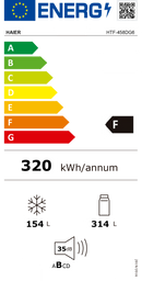 FRIGORIFICO AMERICANO HAIER - HTF-458DG6
