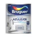 TINTA PARA AZULEJO BASE D`ÁGUA AZUL-CINZA ACETINADO 750 ML
