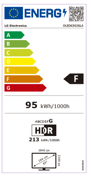 OLED LG - OLED65G26LA