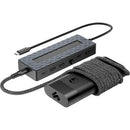 PACK DOCKING USB TIPO-C Y CARGADOR UNIVERSAL PARA PORTÁTIL HP 9H0