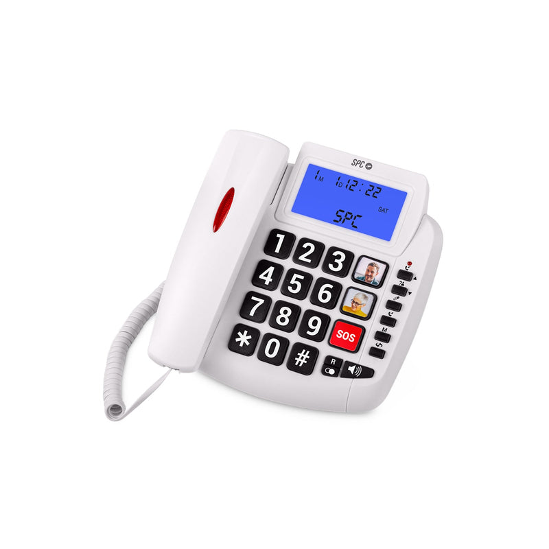 TELEFONE SPC COMFORT VOLUME 2 BRANCO