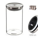 FRASCO DE VIDRO COM TAMPA DE METAL 1000ML KOZINA