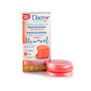 CERA DEPILAÇÃO EM PASTILHA 120GR DAEN (6 PASTILHAS) FRUTOS VERMEL