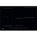 Hotpoint HS 3377C BF Preto Embutido 70 cm Placa com zona de induç