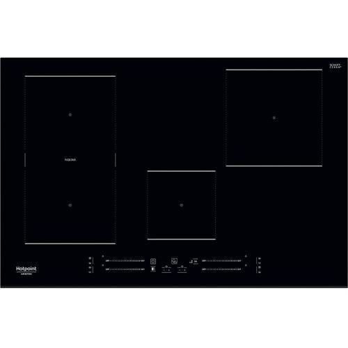 Hotpoint HS 3377C BF Preto Embutido 70 cm Placa com zona de induç