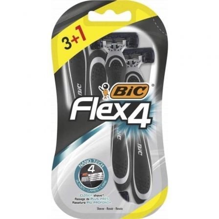 CUCHILLA DE AFEITAR BIC FLEX 4 4 UDS