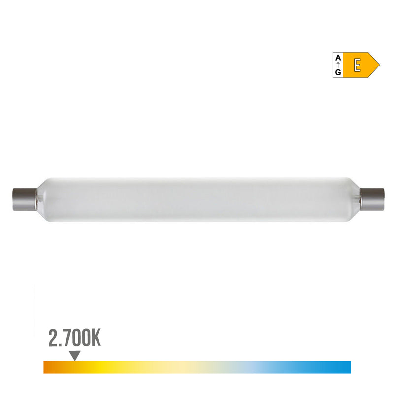 LÂMPADA SOFITO LED S19 8W 880LM 2700K LUZ QUENTE 310XØ38MM EDM