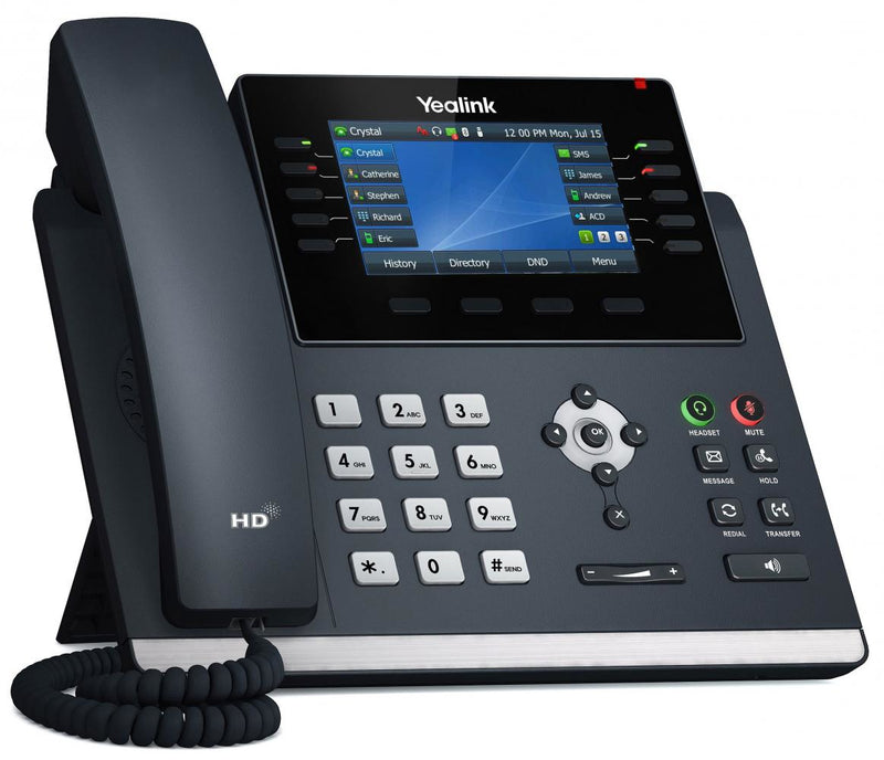 Yealink SIP-T46U telefone IP Cinzento LCD Wi-Fi