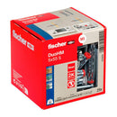 BUCHAS DUO HM Ø5 X 55 MM + PARAFUSOS Ø10 X 55 MM, CAIXA 25 UNIDAD