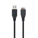 Ewent EC1015 cabo USB 1 m USB 3.2 Gen 1 (3.1 Gen 1) USB A Micro-U
