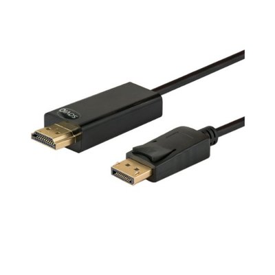 CABLE DISPLAYPORT (M) - HDMI (M) 1.5M SAVIO CL-56