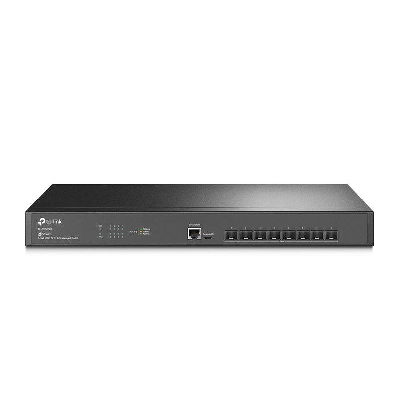 TP-Link TL-SX3008F switch de rede Gerido L2+ Nenhum Preto