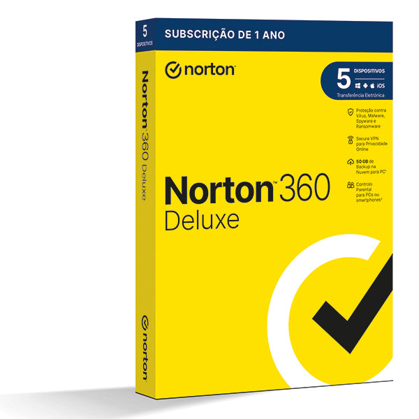 NORTON 360 DELUXE 50GB PO 1 USER 5 DEVICE 12MO GENERIC RSP MM GUM