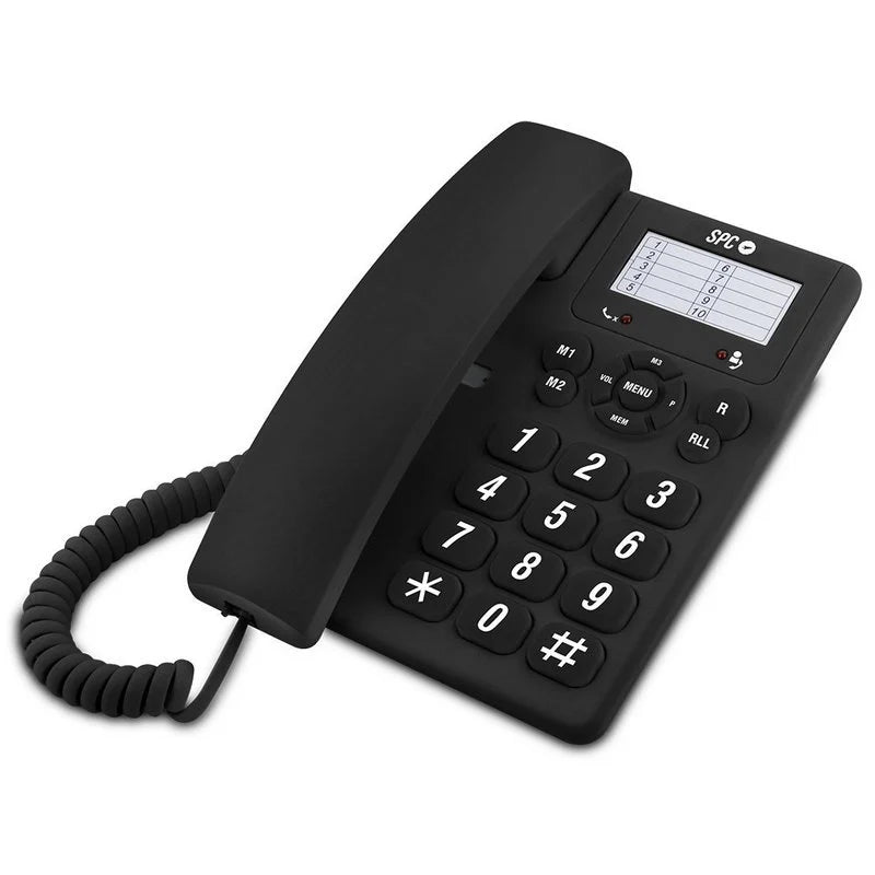 TELEFONE FIXO SPC ORIGINAL PRETO