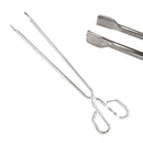 PINÇAS DE CARNE DE AÇO INOXIDAVEL 24CM