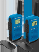 WALKIE TALKIES MOTOROLA T42 BLUE
