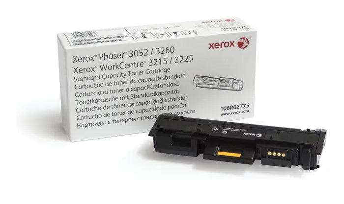 TONER XEROX PRETO CAPACIDA STANDARD (1500 PAGINAS) - 106R02775