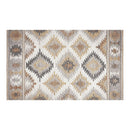 TAPETE VINÍLICA ESTAMPADO KILIM CINZA 45 X 75 CM