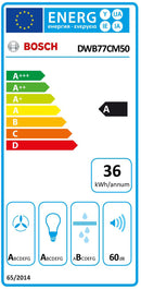 Bosch Serie 6 DWB77CM50 exaustor para cozinha Montado na parede A