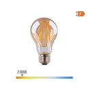 LÂMPADA STANDARD COM FILAMENTO LED VIDRO VINTAGE E27 6W 560LM 200