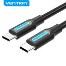 CABO USB 2.0 TIPO-C VENTION COSBH USB TIPO-C MACHO - USB TIPO-C M