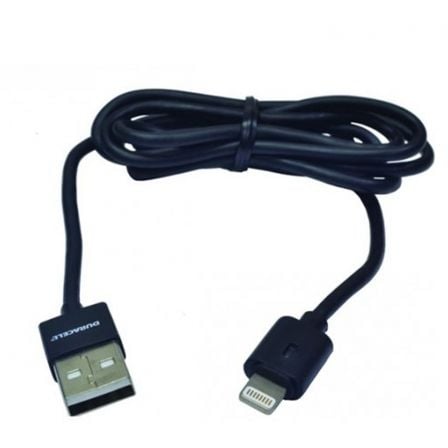 Duracell USB5012A cabo USB 1 m Preto