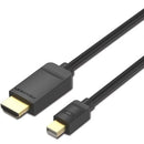 CABLE CONVERSOR VENTION HABBG MINI DISPLAYPORT MACHO - HDMI MACHO