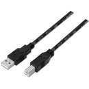 AISENS A101-0008 cabo USB 4,5 m USB 2.0 USB A USB B Preto