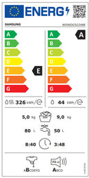 MÁQUINA DE LAVAR E SECAR SAMSUNG WD90DG5G34BEEC 9/6KG