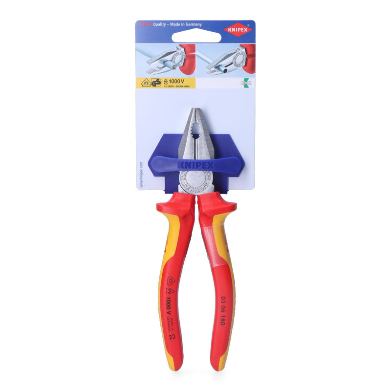 ALICATES UNIVERSAIS 180X65X20MM 0306180SB KNIPEX