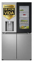 FRIGORIFICO AMERICANO LG GMF961PY3E 180X91 4P 645L INOX INSTAVIEW