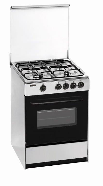 MAGMA FOGAO INOX 4 GAS FORNO GAS NAT ESTUFA FIXA 60X60CM