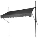TOLDO AJUSTÁVEL 250X120CM COR CINZENTO