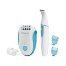 Rowenta EP2851F0 depiladora de arranque 24 pinças Azul, Branco