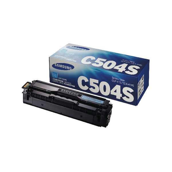 Samsung Cartucho de toner ciano CLT-C504S