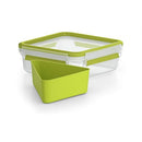 Tefal K31008 lancheira Recipiente de almoço 0,85 l Verde, Transpa