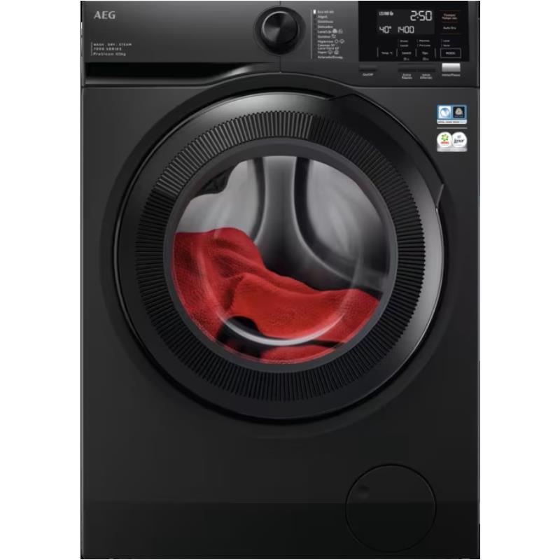 MÁQUINA DE LAVAR E SECAR ROUPA AEG LWR7196U4B( 1600 RPM - 9 KG -